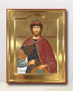 Икона «Александр Невский, великий князь» Минусинск